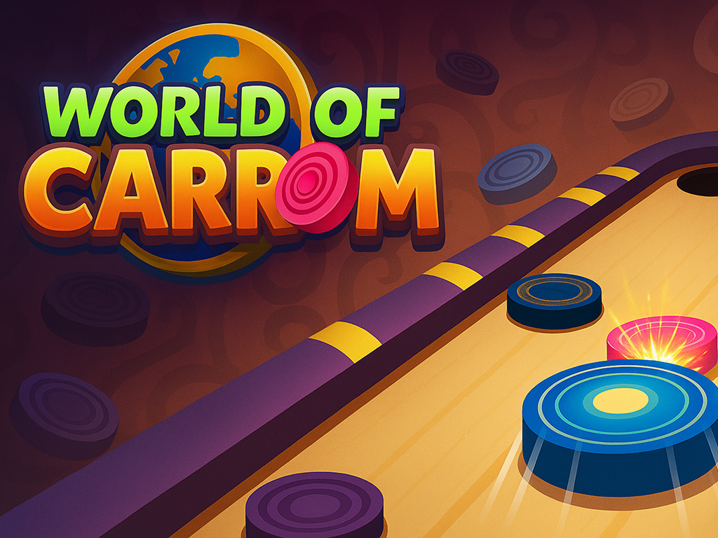 World of Carrom - Classic Board Game